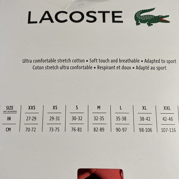 LACOSTE 🐊 CASUAL BOXER BRIEFS. - Picture 5 of 7